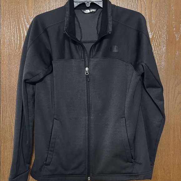 The North Face Charcoal Zip-Up Jacket - Picture 1 of 5